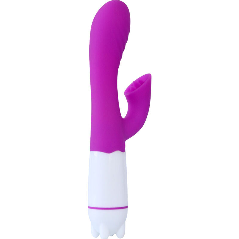 ARMONY - HAPPY OPLAADBARE TONGVIBRATOR &amp; STIMULATOR VIOLET