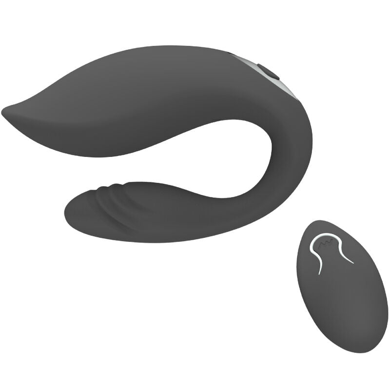 ARMONY - MARTHA COUPLES VIBRATOR MET AFSTANDSBEDIENING, ZWART