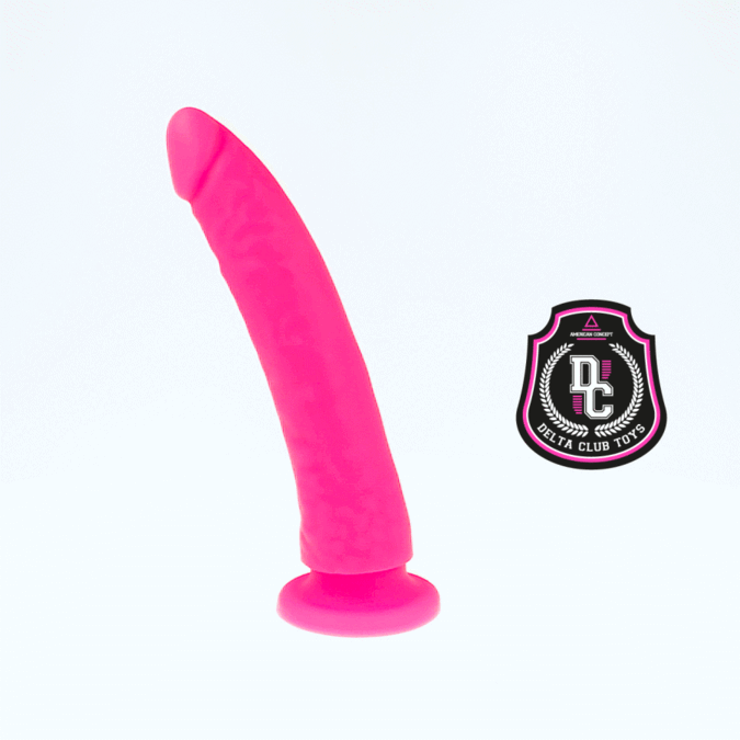 DELTA CLUB - ROZE REALISTISCHE DILDO MEDISCHE SILICONEN 17 CM -O- 3 CM