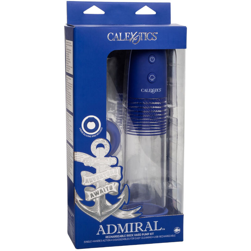 CALEXOTICS - ADMIRAL OPLAADBARE ERECTIEPOMPSET