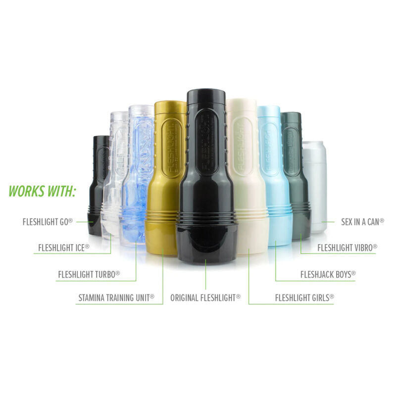 FLESHLIGHT - AUTUMN FALLS CRÈME TEXTUUR VAGINA + UNIVERSAL LANCERING + AQUA QUALITY GLIJMIDDEL 50 ML