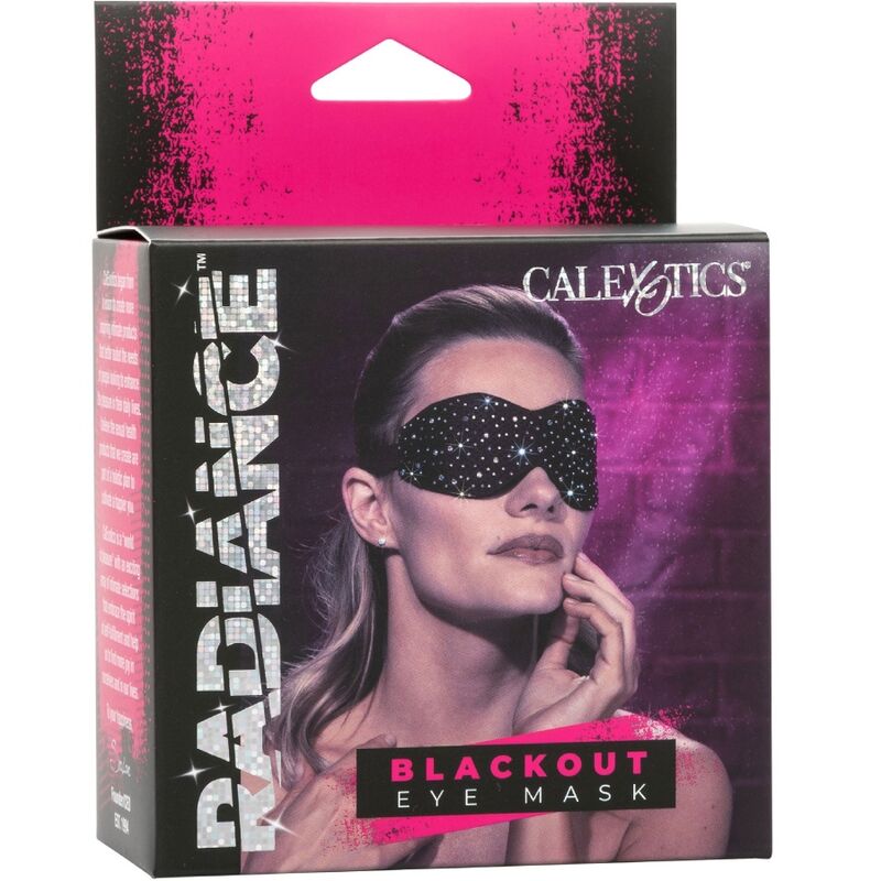 CALEXOTICS - RADIANCE OOGMASKER MET ONDOORZICHTIGE STRASS