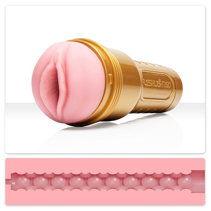 FLESHLIGHT - STAMINA GO TRAINING UNIT LADY + UNIVERSAL LAUNCH + AQUA QUALITY GLIJMIDDEL 50 ML