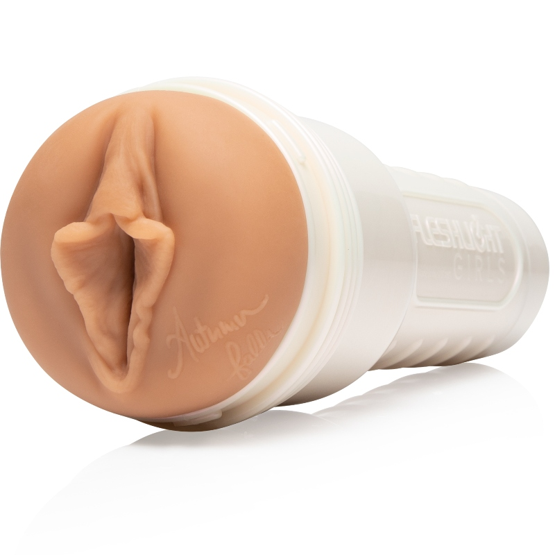 FLESHLIGHT - AUTUMN FALLS CRÈME TEXTUUR VAGINA + UNIVERSAL LANCERING + AQUA QUALITY GLIJMIDDEL 50 ML