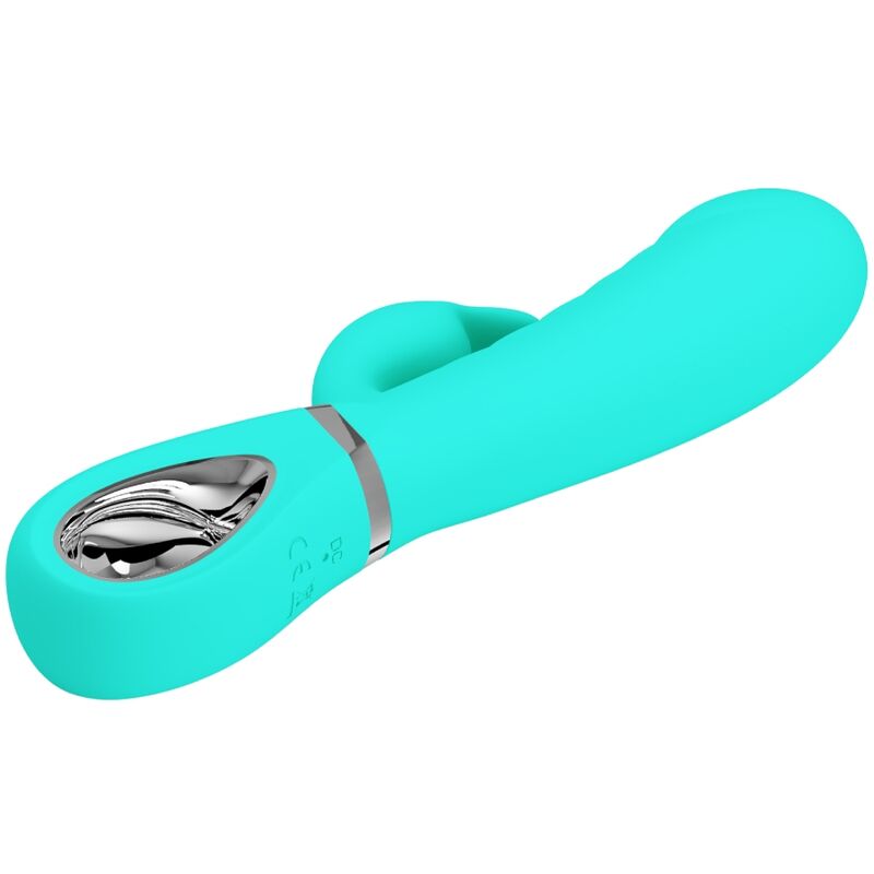 PRETTY LOVE - PRESCOTT MULTIFUNCTIONELE G-SPOT VIBRATOR AQUA GREEN