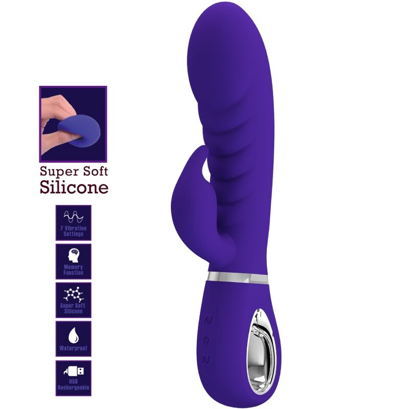 PRETTY LOVE - PRESCOTT MULTIFUNCTIONELE G-SPOT VIBRATOR, LILAC