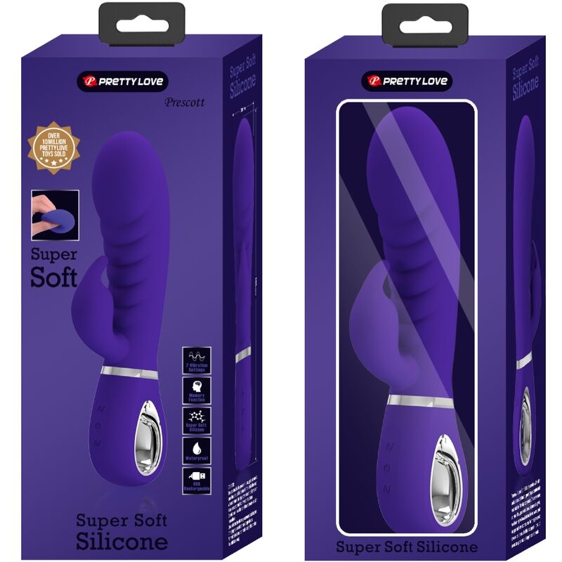PRETTY LOVE - PRESCOTT MULTIFUNCTIONELE G-SPOT VIBRATOR, LILAC
