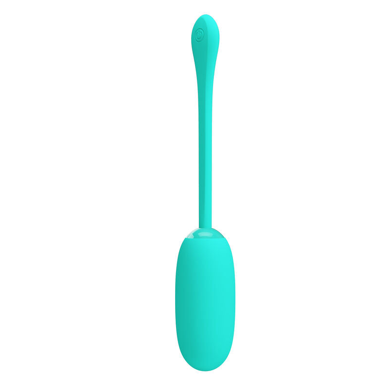 PRETTY LOVE - JULIUS WATERDICHT &amp; OPLAADBAAR VIBREREND EI AQUA GREEN