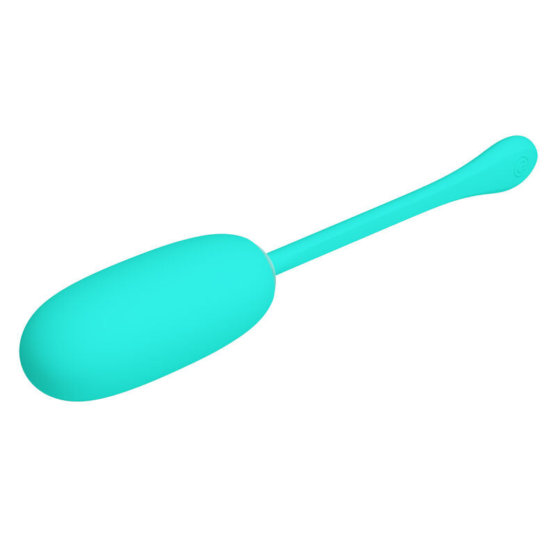 PRETTY LOVE - JULIUS WATERDICHT &amp; OPLAADBAAR VIBREREND EI AQUA GREEN