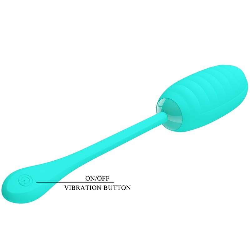 PRETTY LOVE - KIRK OPLAADBAAR VIBREREND EI AQUA GROEN