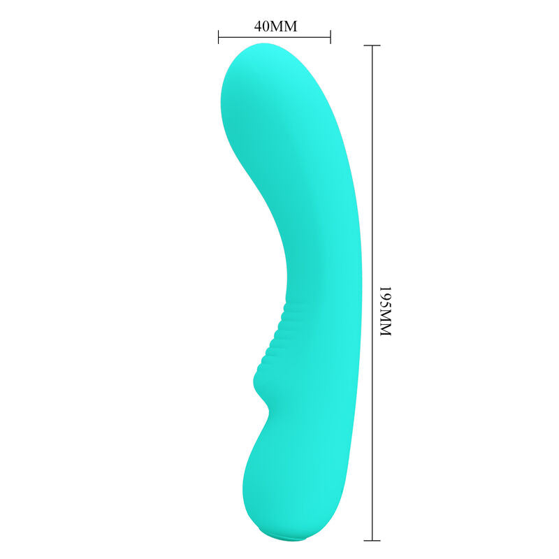 PRETTY LOVE - PRESCOTT OPLAADBARE VIBRATOR AQUA GREEN