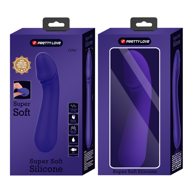PRETTY LOVE - CETUS OPLAADBARE VIBRATOR LILA