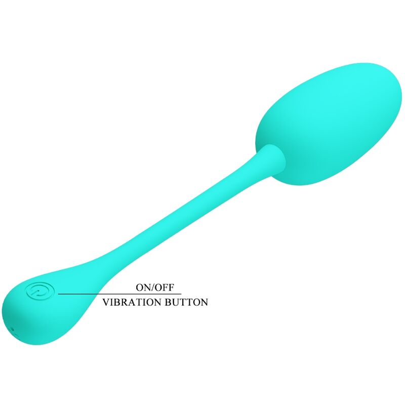 PRETTY LOVE - KNUCKER OPLAADBAAR VIBREREND EI AQUA GROEN