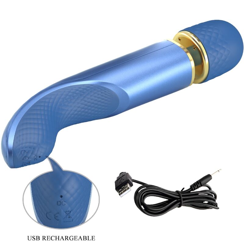 PRETTY LOVE - 7-MODI VIBRATIE MASSAGER BLAUW
