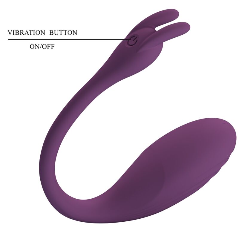 PRETTY LOVE - CATALINA VIBRATOR APP AFSTANDSBEDIENING LILAC