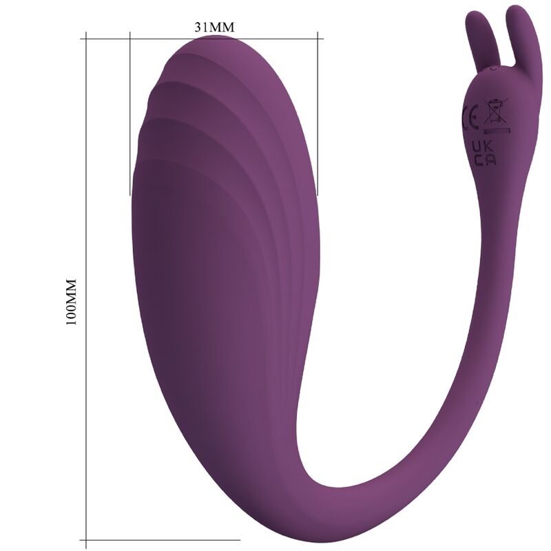 PRETTY LOVE - CATALINA VIBRATOR APP AFSTANDSBEDIENING LILAC