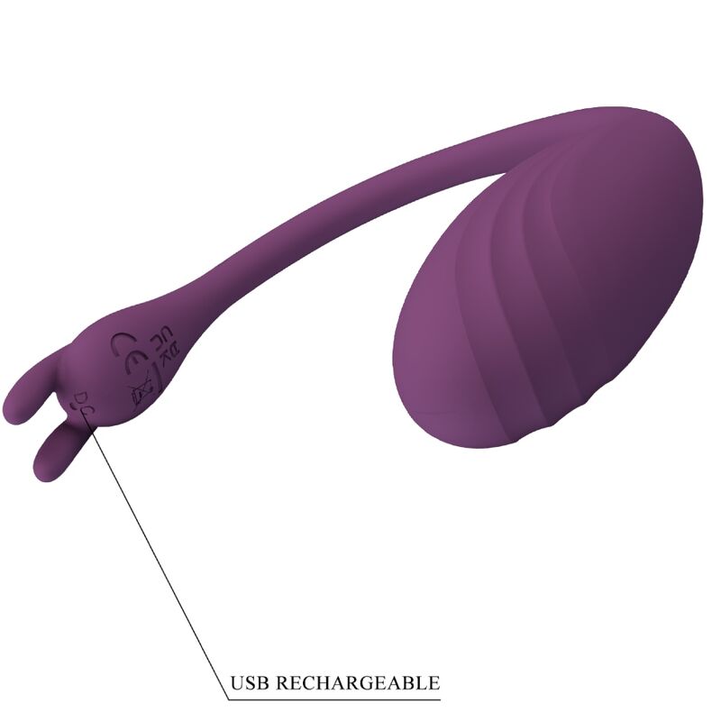 PRETTY LOVE - CATALINA VIBRATOR APP AFSTANDSBEDIENING LILAC