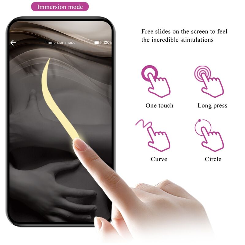 PRETTY LOVE - CATALINA VIBRATOR APP AFSTANDSBEDIENING LILAC