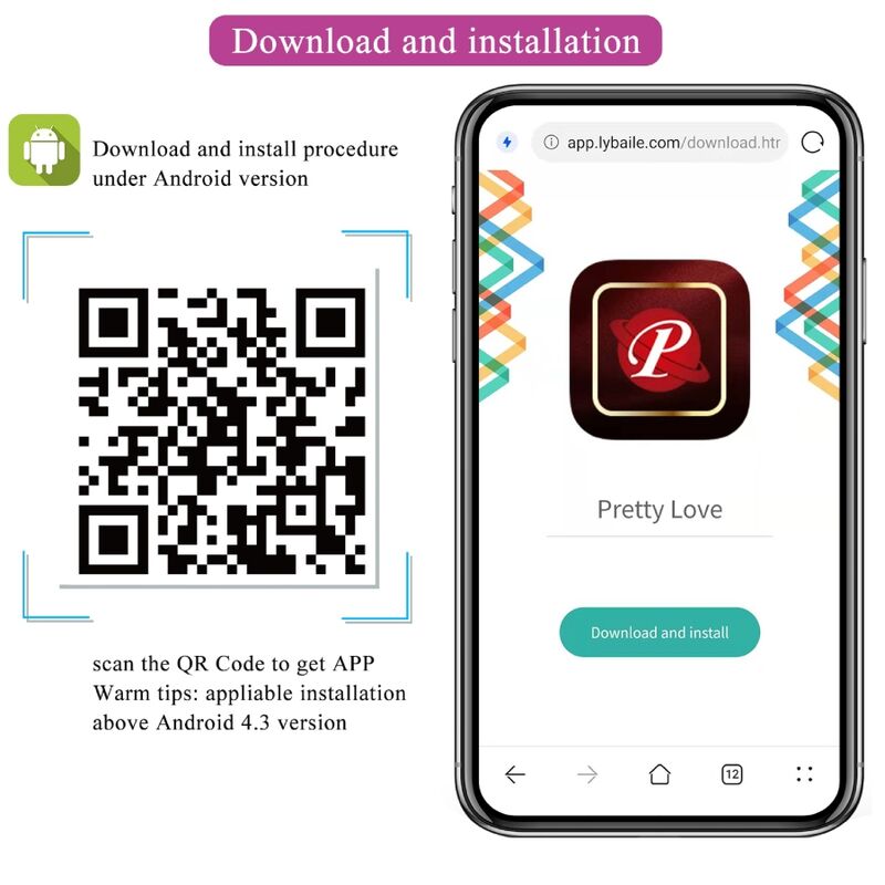 PRETTY LOVE - ELVIRA KEGEL BALLEN APP AFSTANDSBEDIENING PAARS