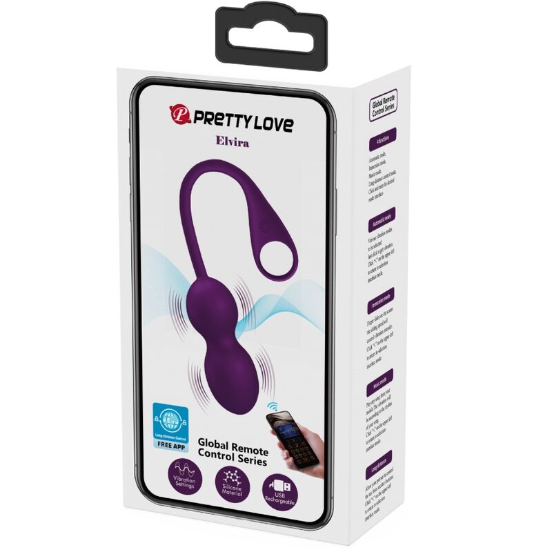 PRETTY LOVE - ELVIRA KEGEL BALLEN APP AFSTANDSBEDIENING PAARS