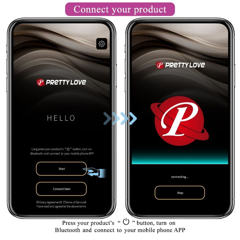 PRETTY LOVE - ELVIRA KEGEL BALLEN APP AFSTANDSBEDIENING PAARS