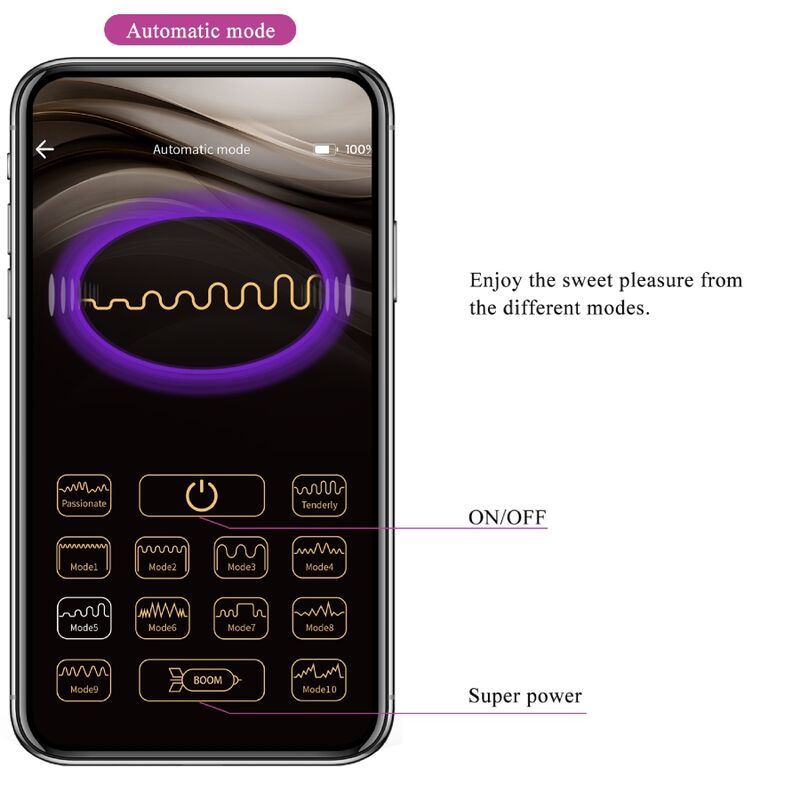 PRETTY LOVE - ELVIRA KEGEL BALLEN APP AFSTANDSBEDIENING PAARS