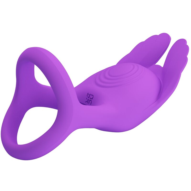 PRETTY LOVE - SILAS VIBRATIERING 7 VIBRATIES SILICONEN LILAC