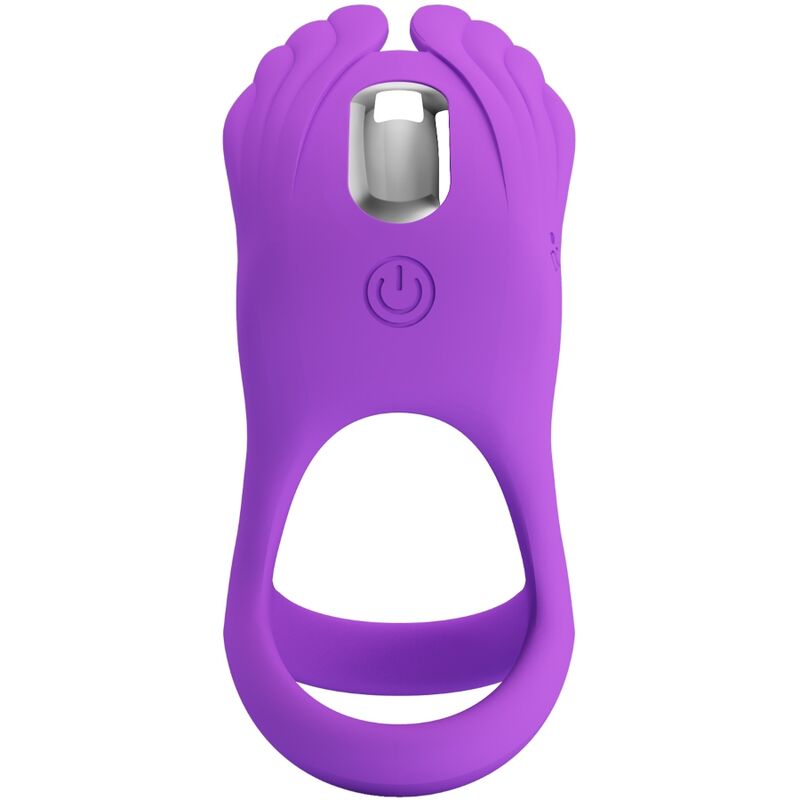 PRETTY LOVE - SILAS VIBRATIERING 7 VIBRATIES SILICONEN LILAC