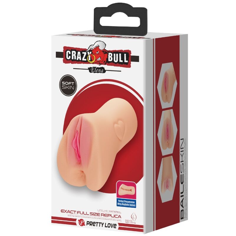 CRAZY BULL - ELENA VAGINA-VORMIGE MASTUBBIER