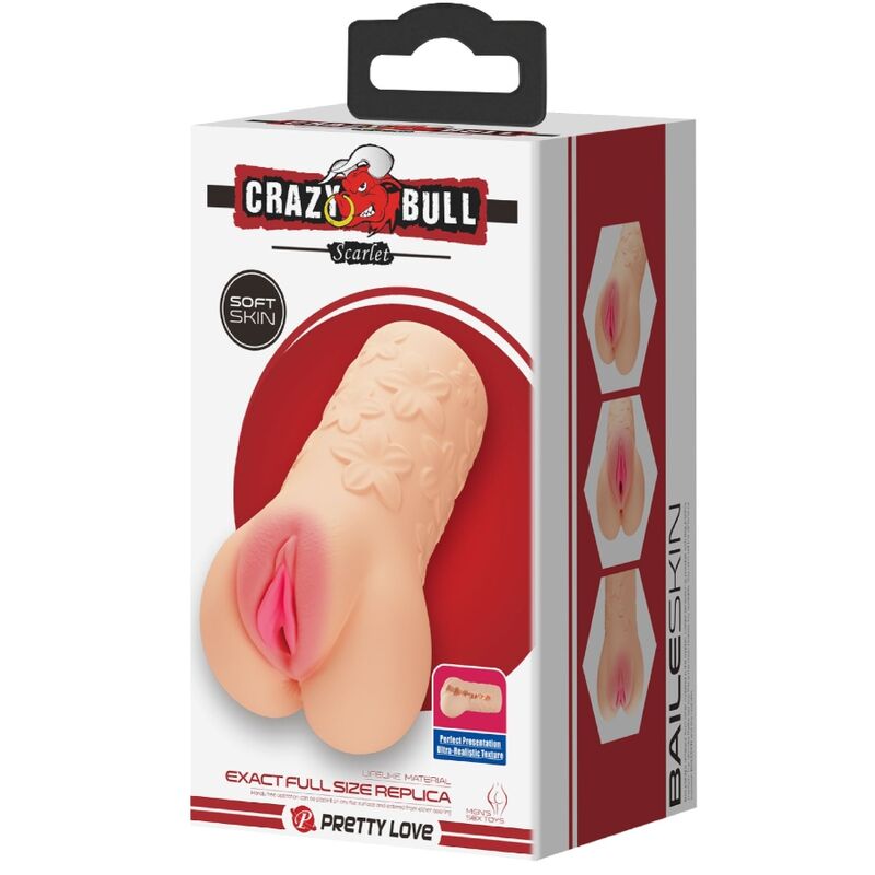 CRAZY BULL - SCHARLAKE VAGINA-VORMIGE MASTUFFER