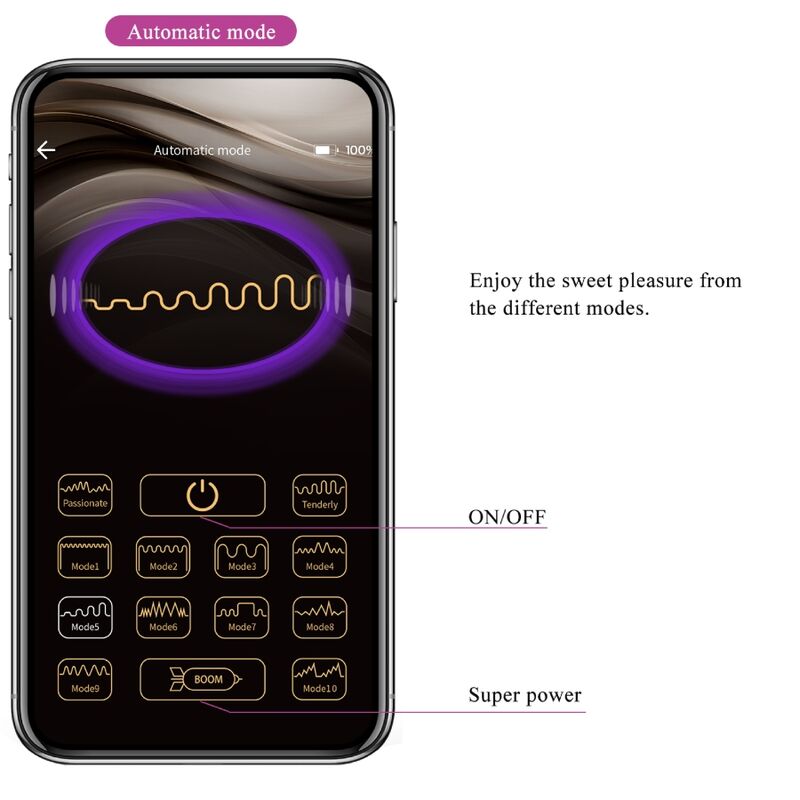 PRETTY LOVE - AUGUST DOUBLE PLEASURE VIBRATOR APP AFSTANDSBEDIENING