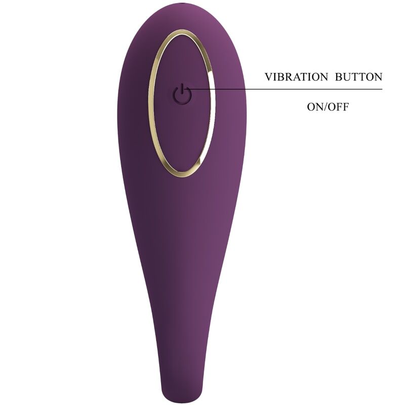 PRETTY LOVE - AUGUST DOUBLE PLEASURE VIBRATOR APP AFSTANDSBEDIENING