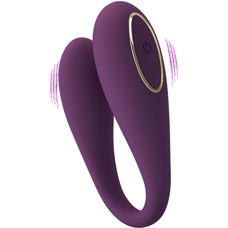 PRETTY LOVE - AUGUST DOUBLE PLEASURE VIBRATOR APP AFSTANDSBEDIENING