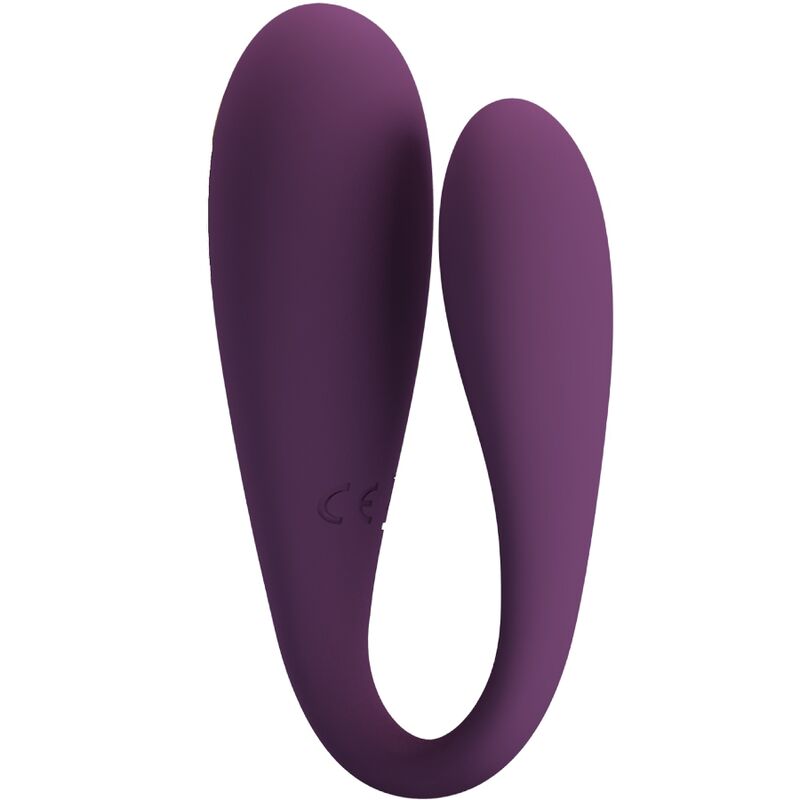 PRETTY LOVE - AUGUST DOUBLE PLEASURE VIBRATOR APP AFSTANDSBEDIENING
