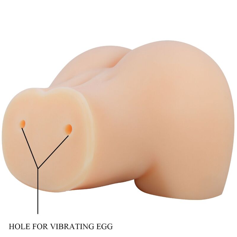CRAZY BULL - REALISTISCHE VAGINA EN ANUS VIBRATOR MILA