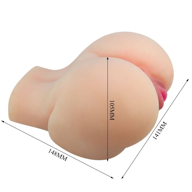 CRAZY BULL - REALISTISCHE VAGINA EN ANUS KYLIE VIBRATOR