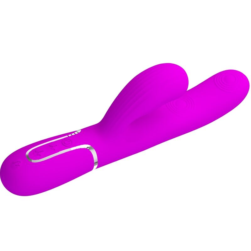 PRETTY LOVE - PERLITA 3-IN-1 MULTIFUNCTIONELE G-SPOT VIBRATOR VIOLET