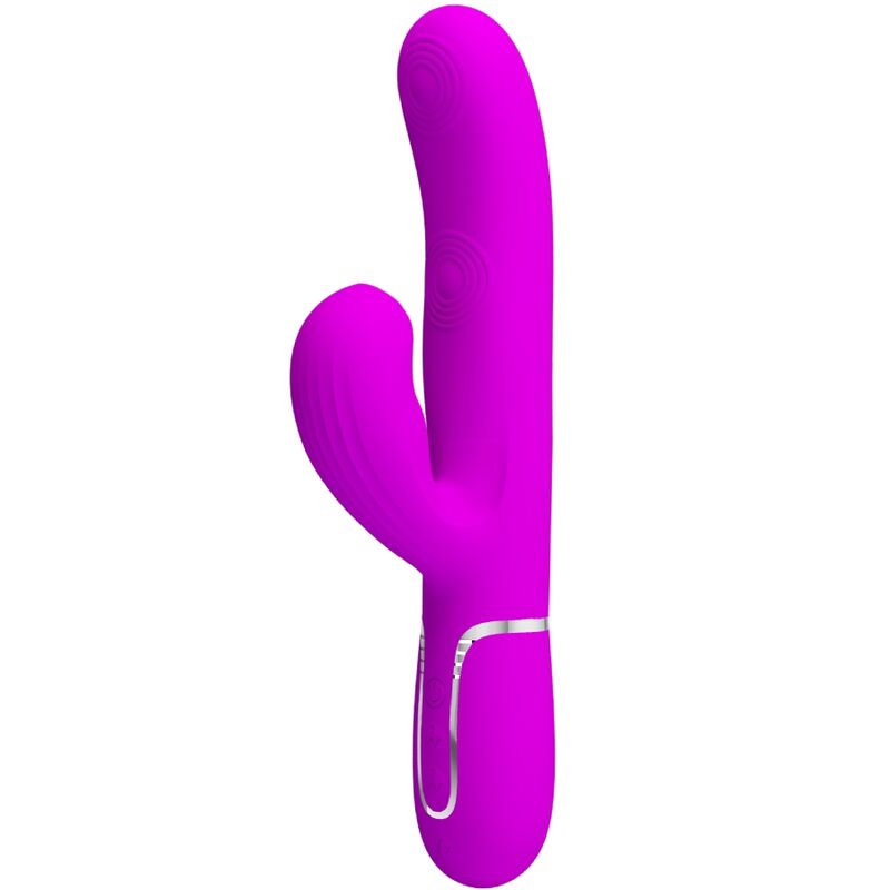 PRETTY LOVE - PERLITA 3-IN-1 MULTIFUNCTIONELE G-SPOT VIBRATOR VIOLET