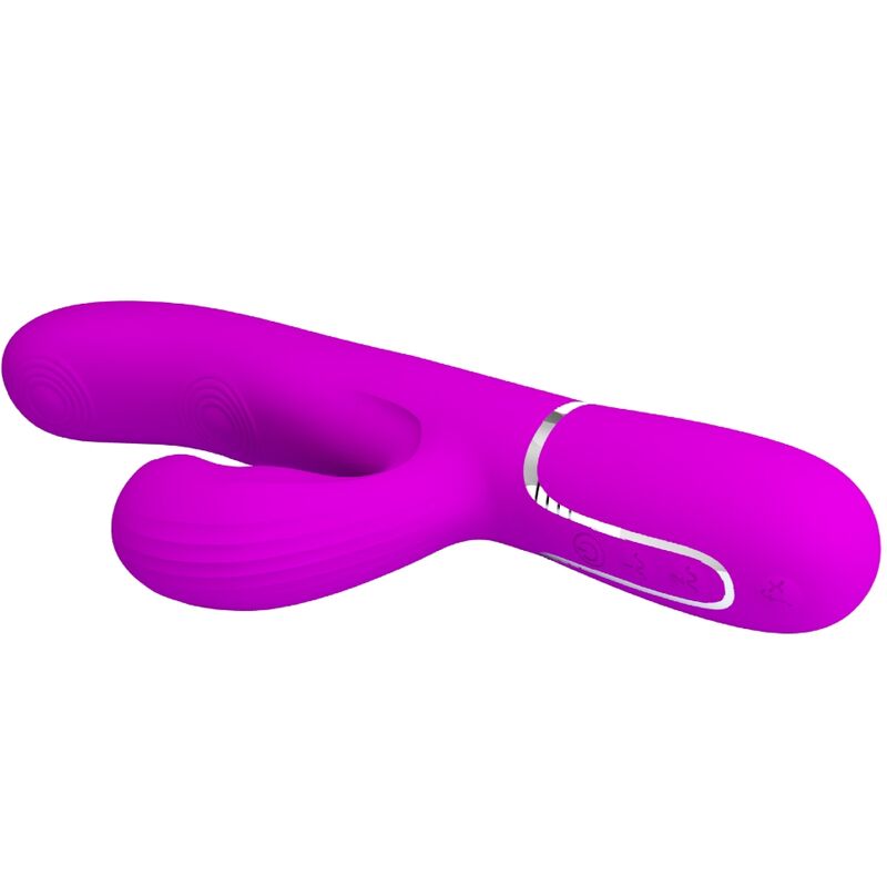 PRETTY LOVE - PERLITA 3-IN-1 MULTIFUNCTIONELE G-SPOT VIBRATOR VIOLET