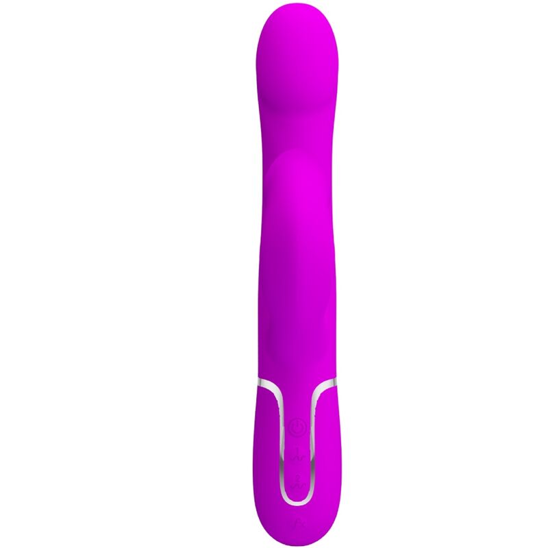 PRETTY LOVE - KONIJNENVIBRATOR MET VIOLETTE PARELS
