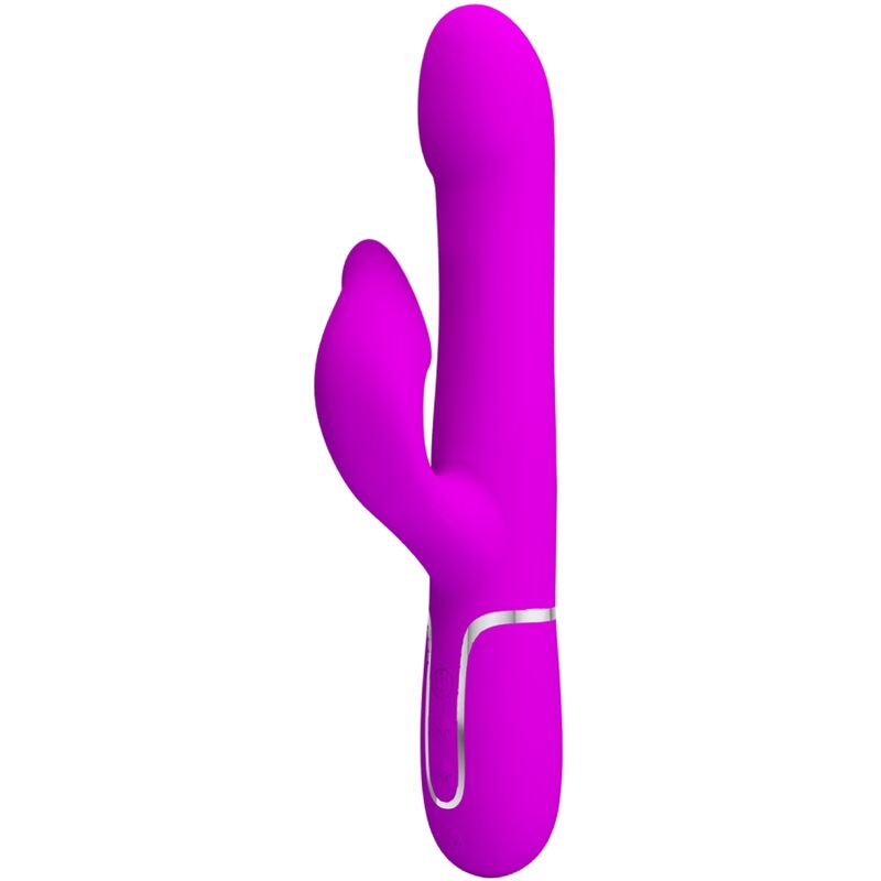 PRETTY LOVE - KONIJNENVIBRATOR MET VIOLETTE PARELS