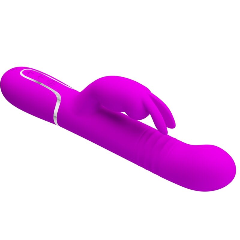 PRETTY LOVE - COALE KONIJN VIBRATOR MET PAARSE PARELS