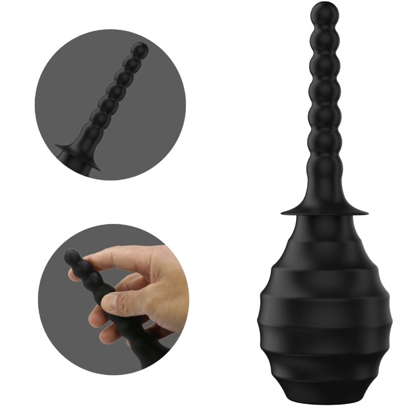MR PLAY - ANALE DOUCHE BLKM7 SUPER POWER ZWART