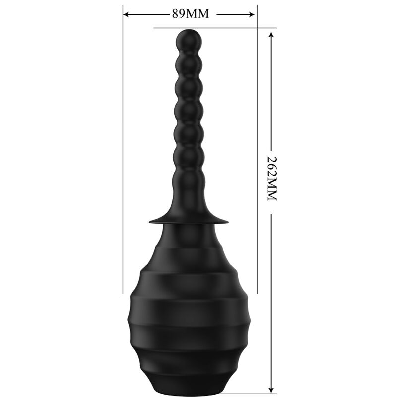 MR PLAY - ANALE DOUCHE BLKM7 SUPER POWER ZWART