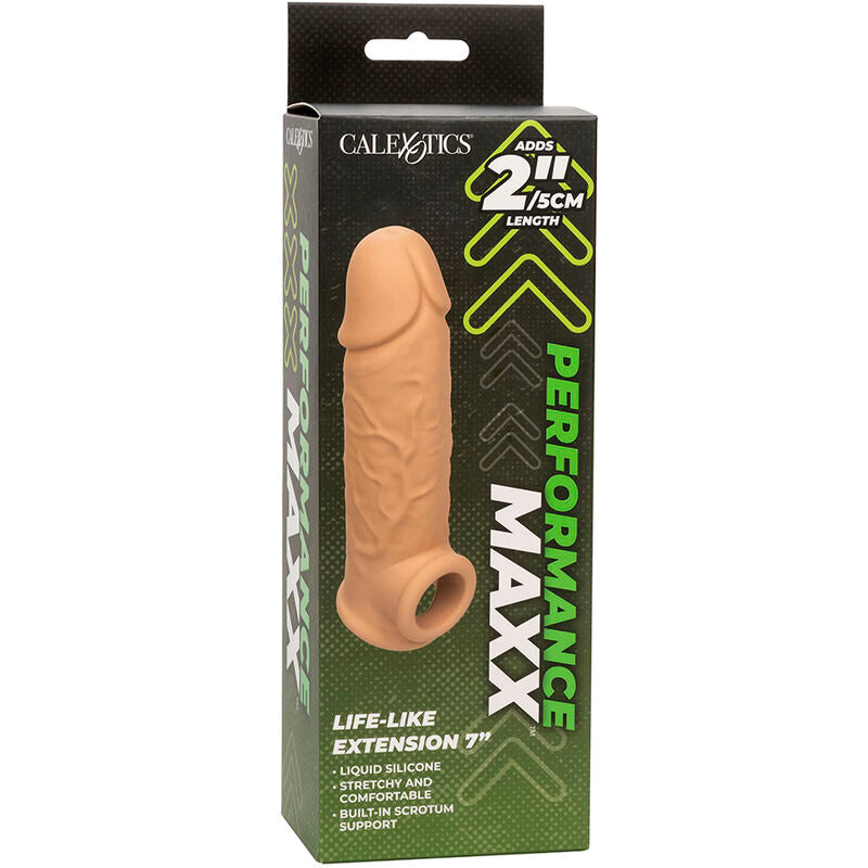 CALEXOTICS - PERFORMANCE MAXX REALISTISCHE EXTENSIE 7 LICHTE HUID