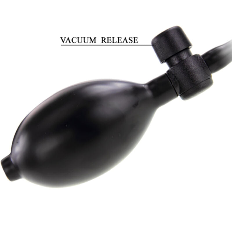 DANCE - OPBLAASBARE REALISTISCHE OPBLAASBARE DILDO MET ZUIGNAP 15 CM