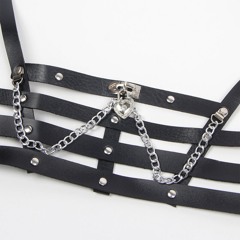 SUBLIEM - KORSET-STIJL HARNAS MET KETTINGDETAILS - ÉÉN MAAT