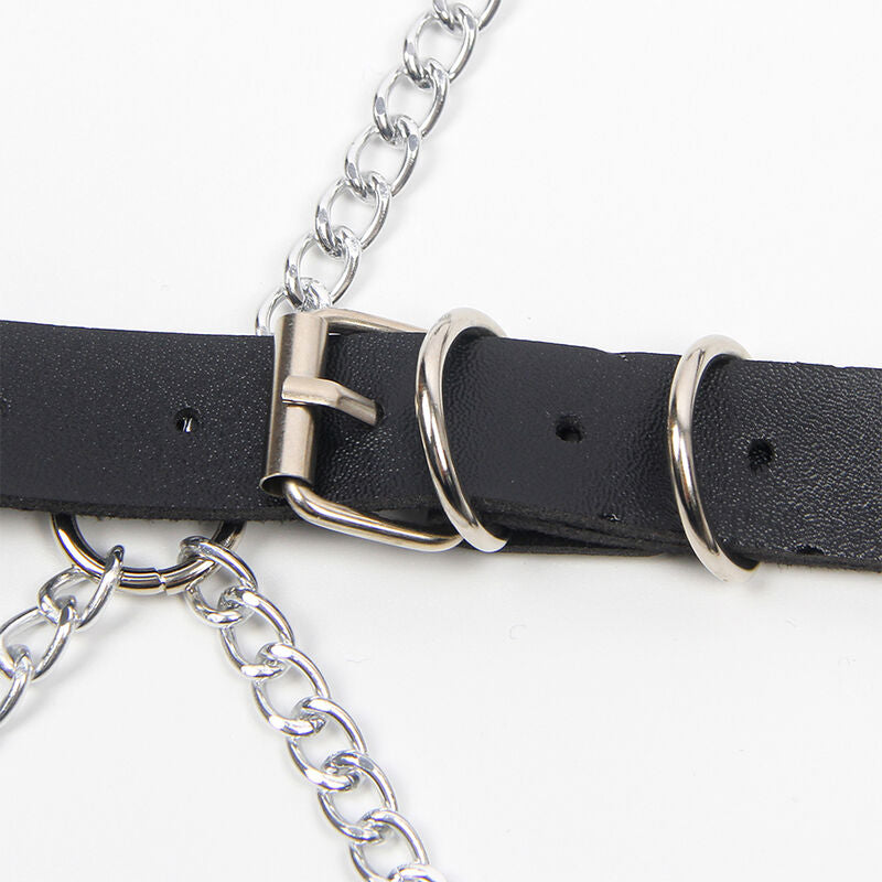 SUBBLIME - VOLLEDIG BODYHARNESS STER DETAIL KETTING ONE SIZE