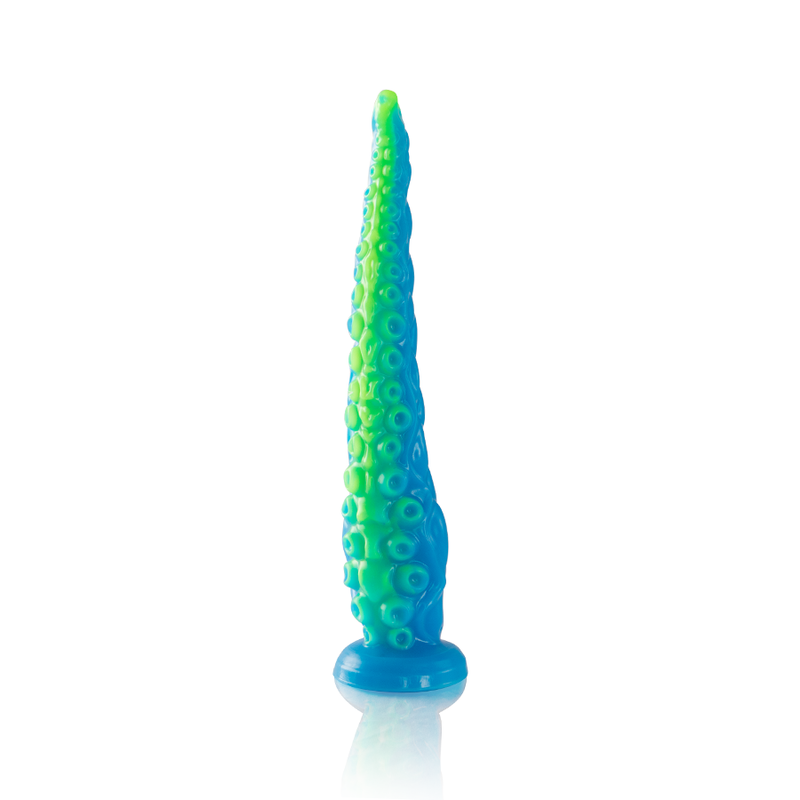 EPIC - SCYLLA DILDO DUNNE TENTAKEL FLUORESCEREND KLEIN FORMAAT