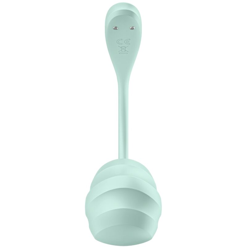 SATISFYER - GLADDE BLOEMPOT G-SPOT STIMULATOR AQUA GREEN GRATIS APP